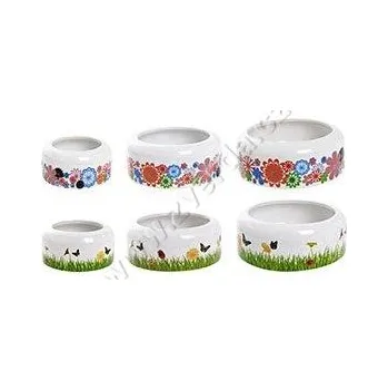 miska pro malé zvíře Dekorativní keramická miska pro hlodavce 14cm 500ml