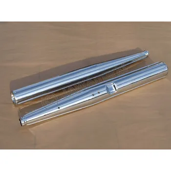 Chránič řídítek pro čtyřkolku Made in Czech/Turkey Výfuky 638/639/640 s prolisem - Český CHROM