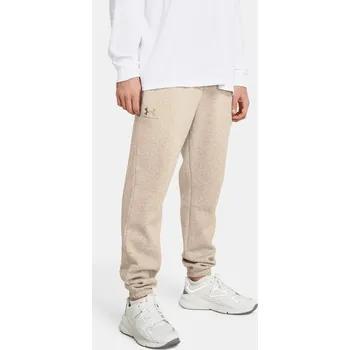 Pánské tepláky Under Armour UA Essential Fleece Jogg 1373882-203 Hnědá XXL