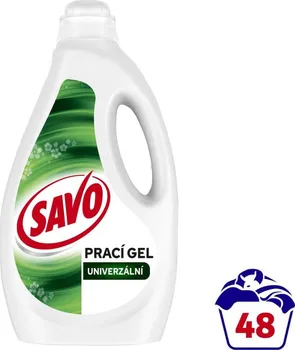 Prací gel Savo Universal prací gel na bílé a barevné prádlo