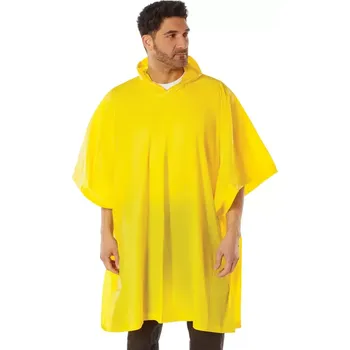 Pláštěnka Rothco Ponchos Vinyl 15 žluté (Skládací pončo proti dešti Vinyl 15 Žluté Rothco)