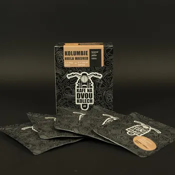 Káva Made in Czech KÁVA pro motorkáře - Drip 5ks - KOLUMBIE