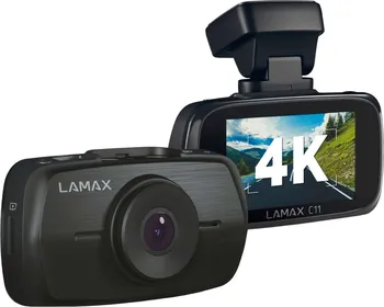 Kamera do auta LAMAX C11 GPS 4K černá