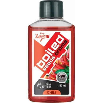 Návnadové aroma Carp Zoom Posilovač Boiled Seeds Aroma 50 ml - Chilli