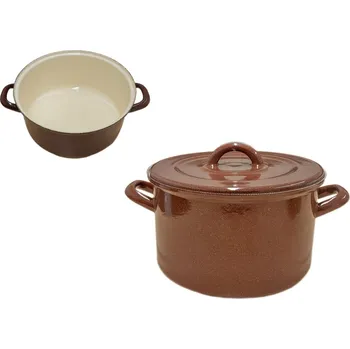 Hrnec hrnec+PO d16 (2,0l) smalt BERYL HNĚDÝ