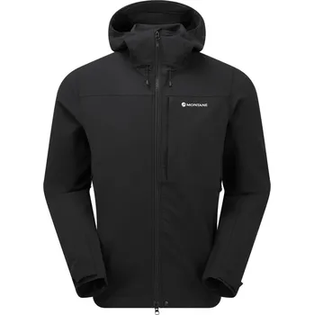 Pánská softshellová bunda MONTANE MEN'S TENACITY XT HOODIE Barva: black, Velikost: XL