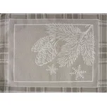 VÁNOČNÍ PROSTÍRÁNÍ NA STŮL HOLLY 35X45 CM VZOROVANÁ
