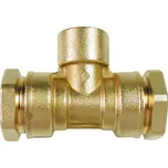 Bugatti VALVOPAT BTI T-kus 50x1 1/2"x50mm, s vnitřním závitemmm, svěrný, voda/plyn, mosaz