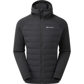 Pánská mikina MONTANE MEN'S COMPOSITE HOODIE Barva: black, Velikost: M