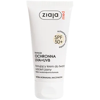 Přípravek na opalování Ziaja Med Protective Tinted Light SPF50+ 50 ml