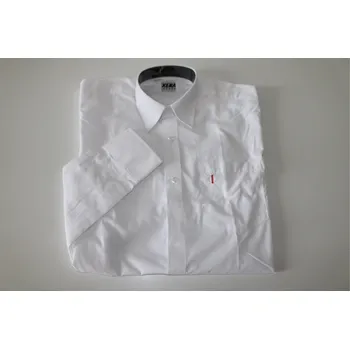 Pánská košile Košile pánská XENA dlouhý rukáv - bílá Velikost: 48