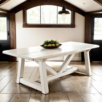 Jídelní stůl Stará Krása – Ruční výroba Provance jídelní stoly 76 X 140 X 70