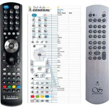 SHANLING RC-3L - kompatibilní značkový dálkový ovladač General