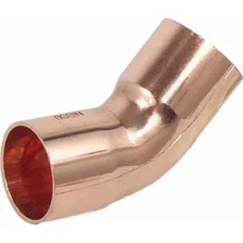 Měděné koleno NIBCO 5041022, 45° V/V, 22 mm