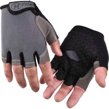 Chránič rukou Cyklistické prodyšné rukavice - Normální šedá,L