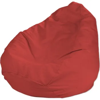 Sedací pytel Sedací vak s volbou látky - 3 velikosti, červená, Ø80 x 115 cm, Loneta