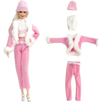 Šatičky pro panenku Barbie - zimní outfit (30 cm) Barva: K