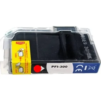 Počítač Inkoustová kazeta - CANON PFI-300R, 4199C001 - red - kompatibilní