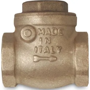 Ivar FIV.08406 CLAPET zpětná klapka 5/4" vodorovná, mosaz