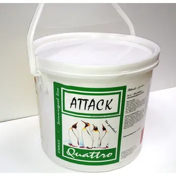 Bazénová chemie QUATTRO 200g – ATTACK | Tablety 4v1 pro čistý bazén | 5kg balení