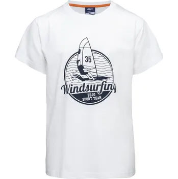 Dětské Tričko s krátkým rukávem BEJO GYM JRB M000246849 – Bílá 140