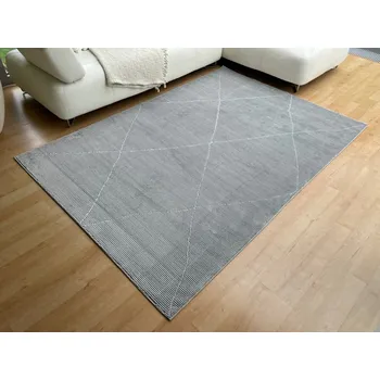 Koberec Kusový koberec Zurich 1903 grey - 140 x 190 cm - doprava zdarma