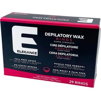 Depilační vosk ELEGANCE Depilatory wax rings 290 g