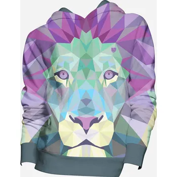 Dámská mikina UTOPY Dámská sportovní mikina Urban Lion fullprint Velikost: S