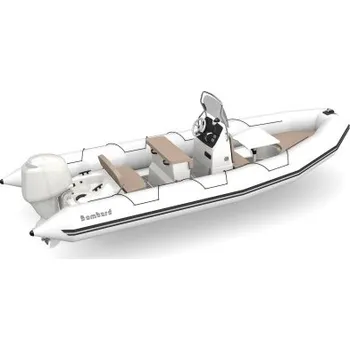 Člun Člun nafukovací Bombard Sunrider 650 Strongan světle šedý/Pebble