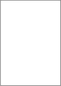 Samolepicí bílé etikety 210 x 297 mm, A4 (100 ks)