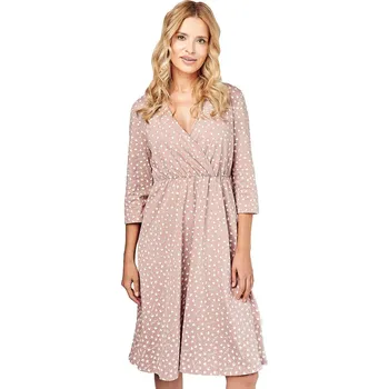 Dámská noční košile Dámská mateřská noční košile Maternity 2976 Taro Barva/Velikost: cappucino / XL