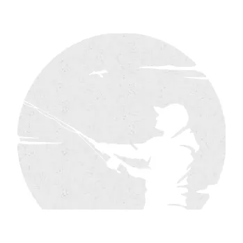 Polep vozidla SAMOLEPKA Rybář 022 levá (84 - Ultra Metalic bílá) NA AUTO, NÁLEPKA, FÓLIE, POLEP, TUNING, VLASTNÍ TEXT, TISK, AUTOSAMOLEPKY.cz, POLEPY, OBRÁZEK, LOGO, SAMOLEPKY