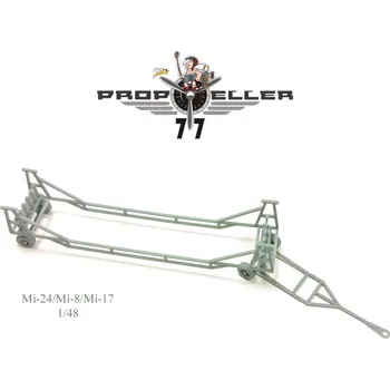 Plastikový model 77PROPELLER 1/48 Helicopter Rotor Blade Cart Mi-24/Mi-8/Mi-17