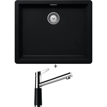 Granitový dřez Granitový dřez SET Schock GREENWICH N-100L Puro + Schock SC-510 554000 Puro