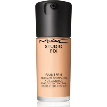 Make-up MAC Cosmetics Studio Fix Fluid SPF 15 24HR Matte Foundation + Oil Control matující make-up SPF 15 odstín N5 30 ml
