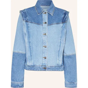 Dámský blejzr Y.A.S. Dámská Džínová Bunda, modrá, 38