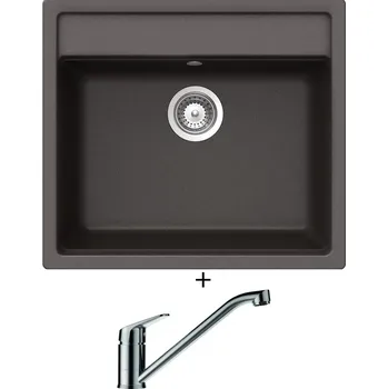 Granitový dřez Granitový dřez SET Schock MONO N-100 Stone + Schock EVINAS 577000 nerez