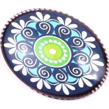 Korálek Kabošon č.786 - 30x40 mm