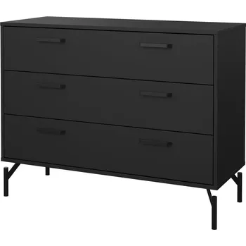 Ložnicová sestava Komoda Danila 301, černý mat