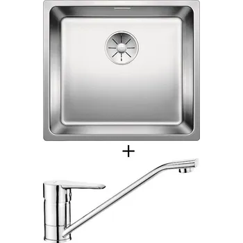 Nerezový dřez Nerezový dřez SET Blanco ANDANO 450-IF nerez hedvábný lesk 522961 + Deante CORIO BFC 060M chrom