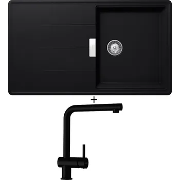 Granitový dřez Granitový dřez SET Schock TIA D-100 Puro + Schock EPOS 540127 Puro