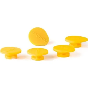 Dóza na potraviny PIKA - náhradní žluté silikonové ventilky pro vakuování