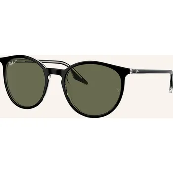 Sluneční brýle Ray-Ban Sluneční Brýle rb2204, 919/58 černá/ zelená polarizovaná