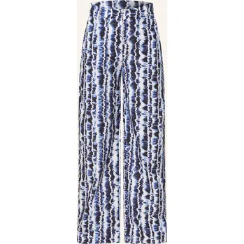 Dámské kalhoty Mrs & Hugs Dámské Marlene Kalhoty, bílá / modrá / tmavě...