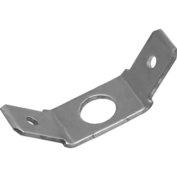 Auto elektroinstalace Nýtovací konektor 6,3mm - dvojitý 45°, Ø otvoru: 5,2mm, balení 5000ks<br />Výrobce: IMP - 425877 5000