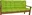 Axin Trading Polstr na zahradní lavičku 2x 137 x 46 cm, světle zelený melír