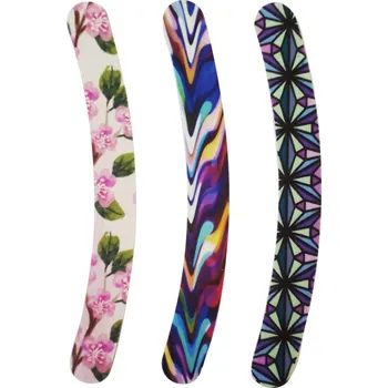 Abella smirkový pilník zahnutý barevný EMP-8