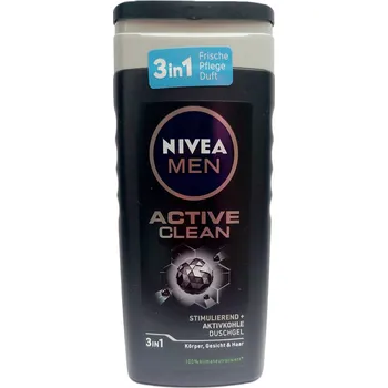 Sprchový gel NIVEA MEN - pánský sprchový gel - Active Clean 250ml