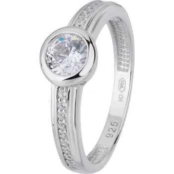 Prsten Bealio BEALIO Stříbrný prsten SOLITÉR Velikost prstenu: 62 03-09519-2265