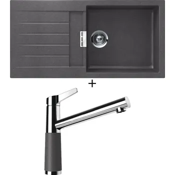 Granitový dřez Granitový dřez SET Schock SIGNUS D-100L Stone + Schock SC-510 554000 Stone